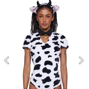 NWT Doll’s Kill Cow Costume